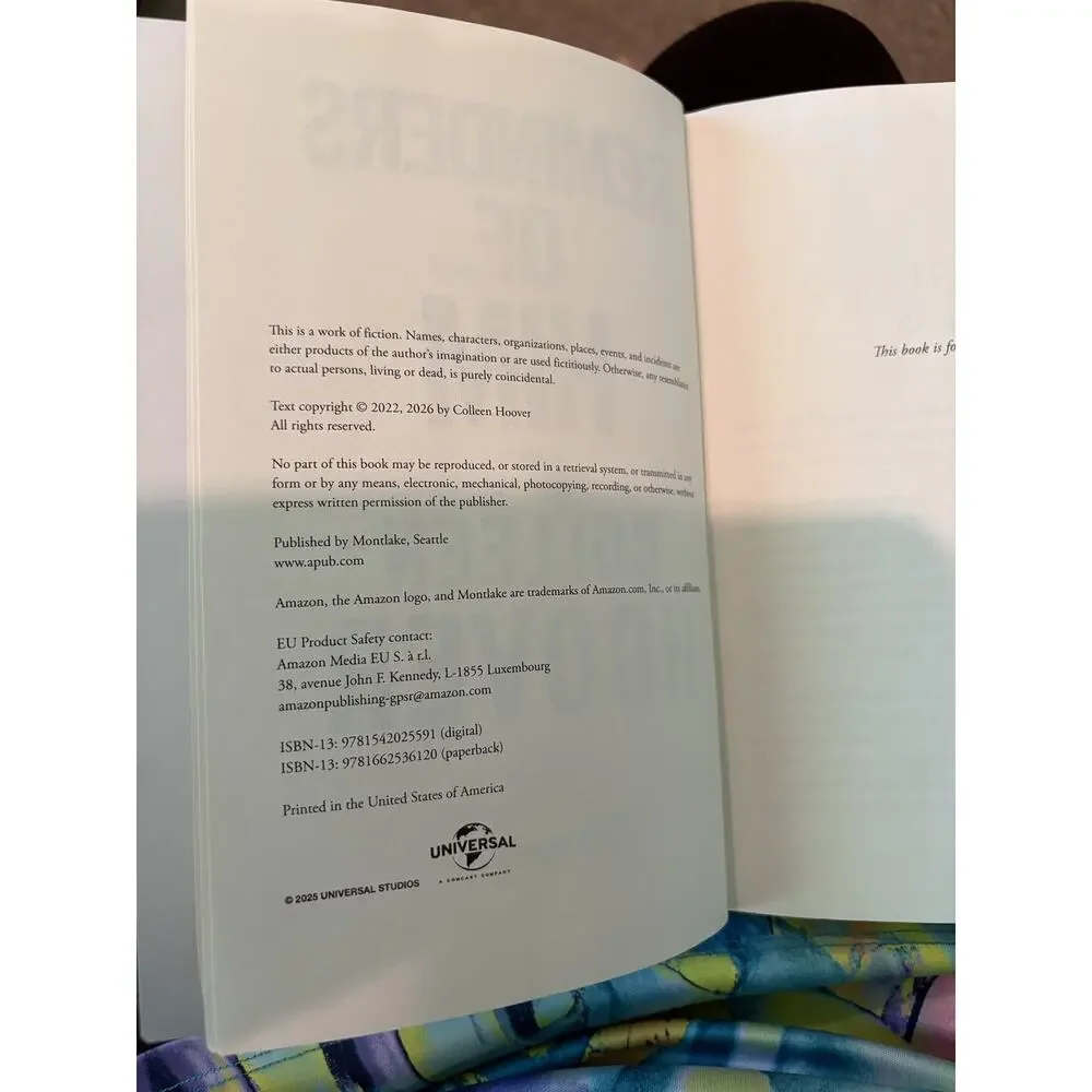 Reminders of Him Colleen Hoover Paperback 2025 Movie Tie-In Very Good